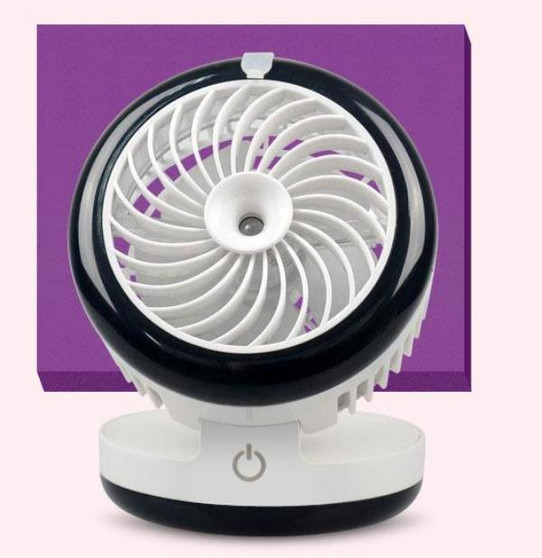 3-in-1 Fan & Humidifier & Power Bank - Cool Air and Power on the Go