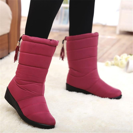 Ankle Boots Waterproof Warm Snow Boots Shoes