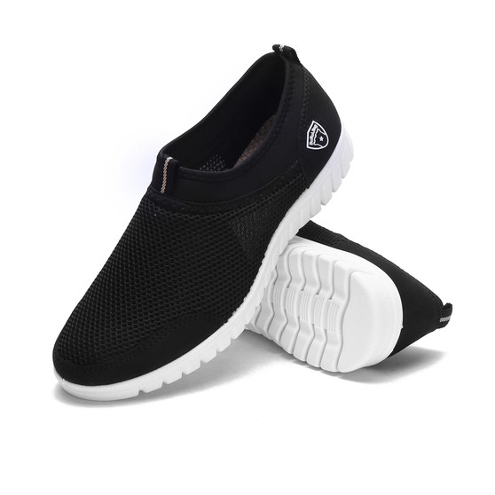 Mesh Sneakers Breathable Casual Shoes Slip-On Shoes