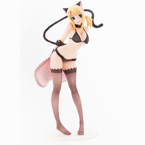 Fairy Tail Lucy Heartfilia Black Cat Action Figure