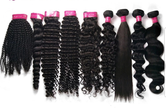 MINK BRAZILIAN VIRGIN HUMAN HAIR SAMPLE KITS 18"