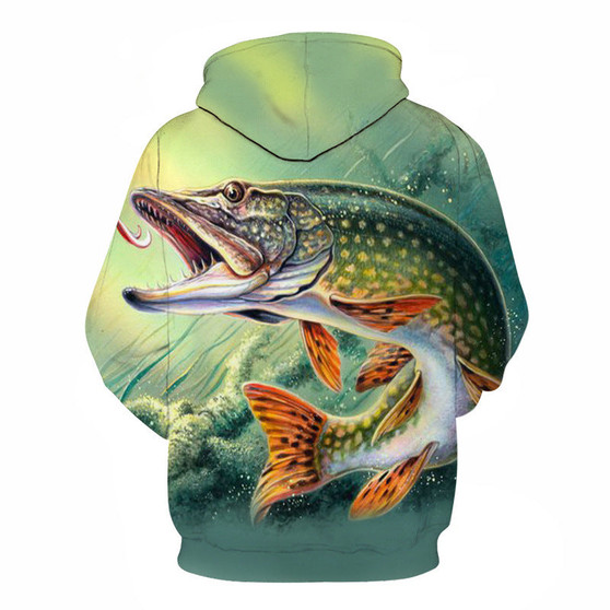 3D Tropical Fish Funny For Fishinger Fisherman All Over Hoodie PF121