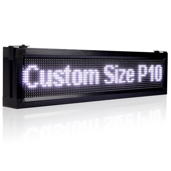Leadleds Super Bright Storefront Led Sign Waterproof Scrolling Message Board for your store, White