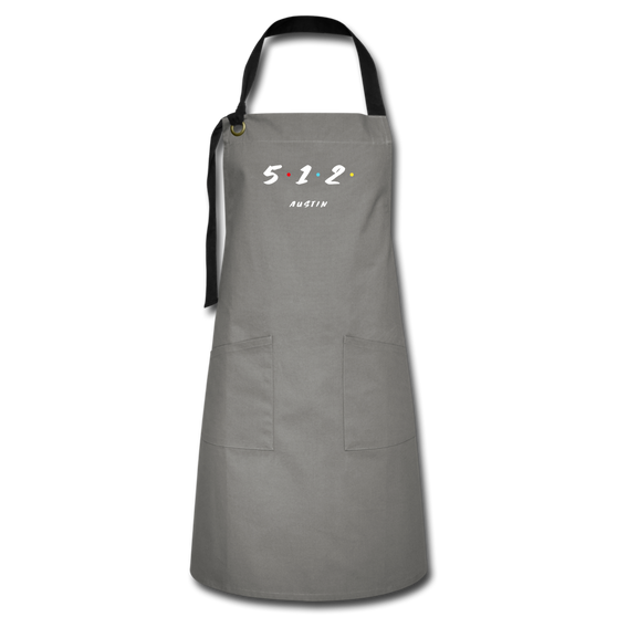 512 Austin, Texas Area Code FRIENDS Apron - Multiple Colors