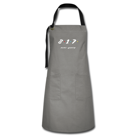 817 Fort Worth, Texas Area Code FRIENDS Apron - Multiple Colors