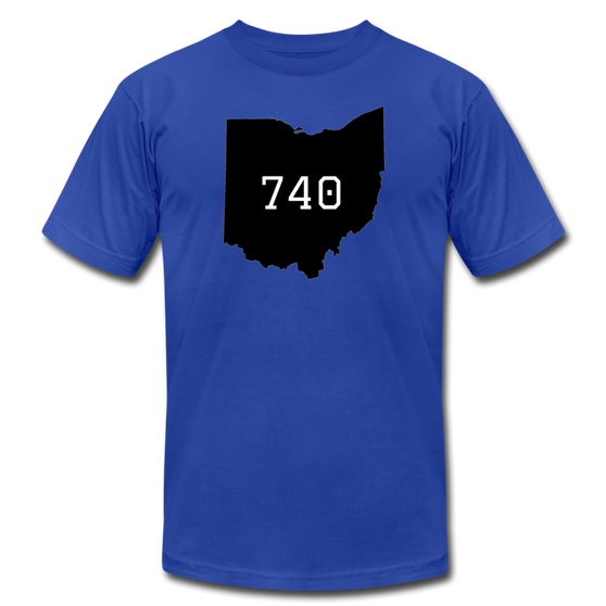 740 Athens County, Ohio Unisex Area Code T-shirt - Multiple Colors