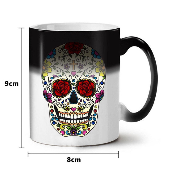 Colorful Sugar Skull Mug