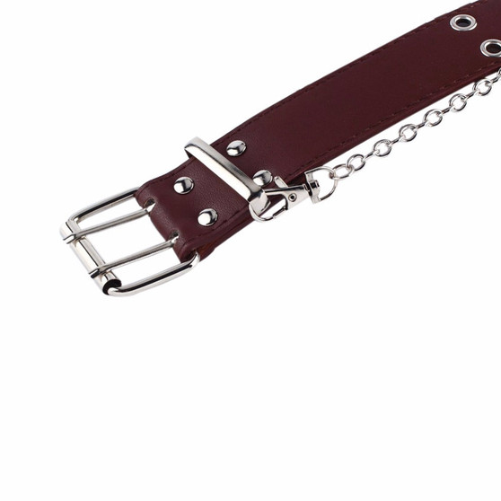 Leather Buckle Belt