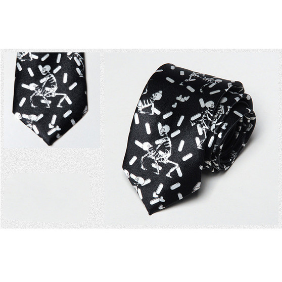 Skull Love  Tie