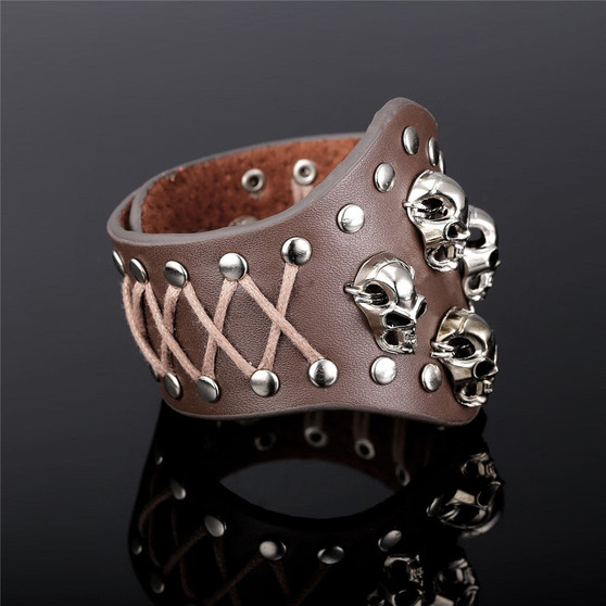 Skull Fashion Cuff Bracelet