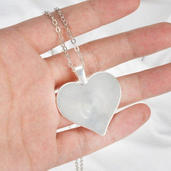 Love Heart Shaped Pendant To My Daughter From Mom Necklace: Hutzell