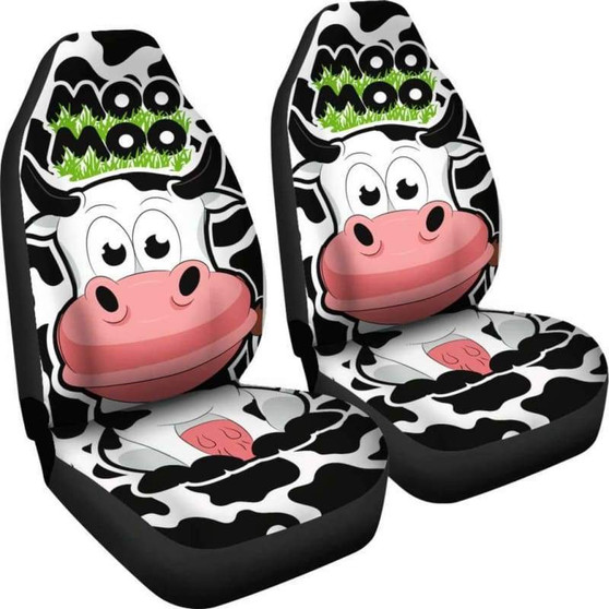 Moo Moo Car Seat Covers (Set of 2)