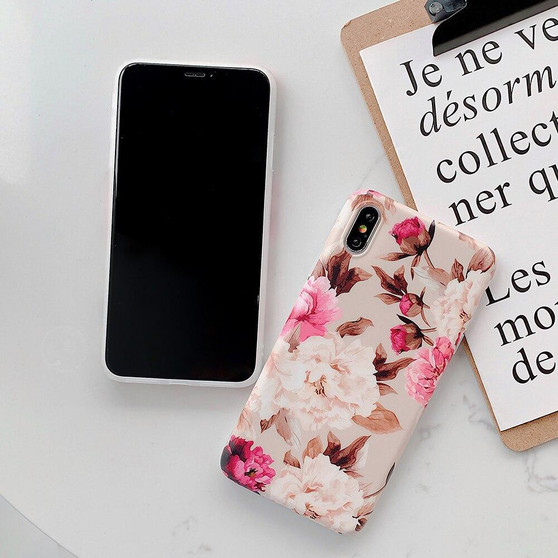 Vintage Flowers Phone Cases High Quality Floral iPhone Case