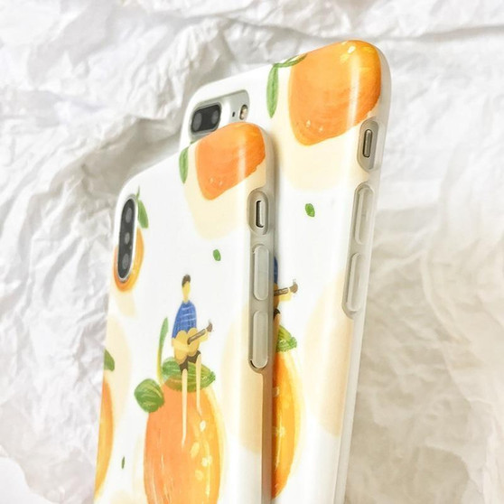 Phone Case iphone Fruit Orange Pattern Phone Cover