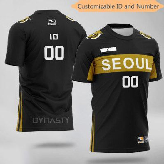 Overwatch E-sports Player Uniform Jersey Seoul Dynasty Team T-shirts