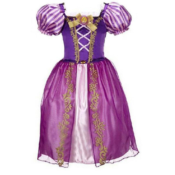 Party Dresses Kids Summer Princess Dresses for Girls Cinderella Rapunzel Aurora Belle Cosplay Costume Wedding Dresses