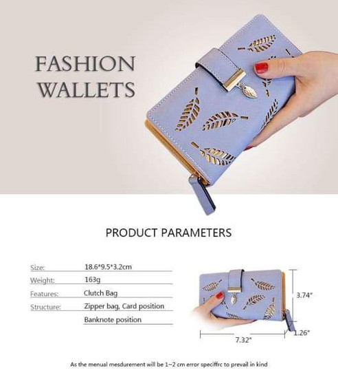 Soft PU Leather Women Wallet