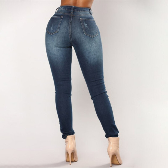 Plus Size Women Fashion Jeans