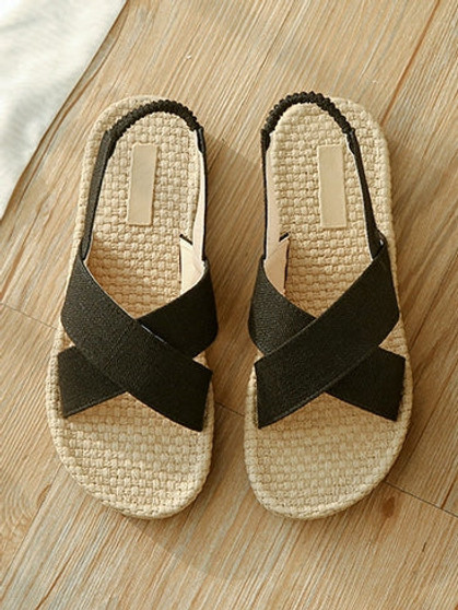 Summer Beach Open Toe Flat Sandals Female