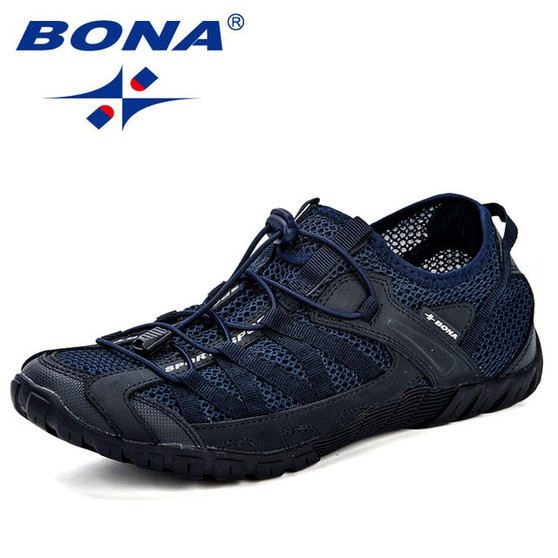 BONA 2020 Summer Sneakers Breathable Men Casual Shoes