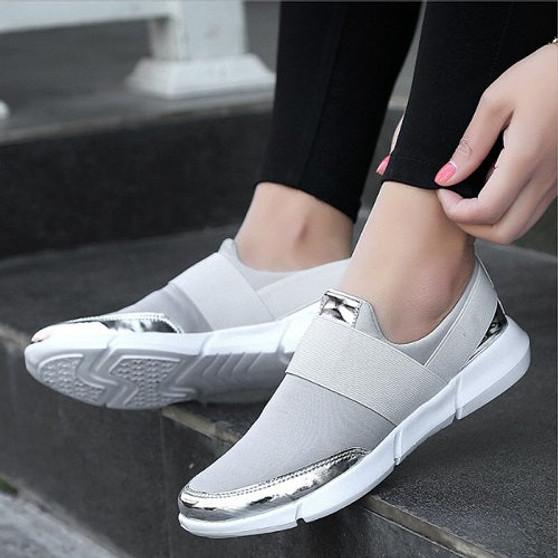 KUYUPP Fashion Breathable Women Vulcanize Comfortable Ladies Shoes