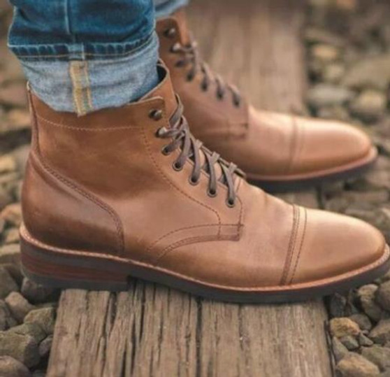 Fashion Leather Shoes Casual for Men