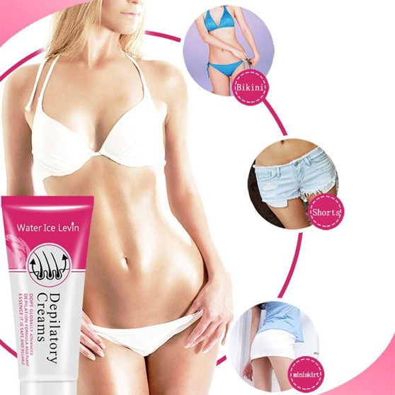 Water Ice Painless Depilatory Cream Legs Depilation Cream Hair Removal Men Women Armpit Legs Hair