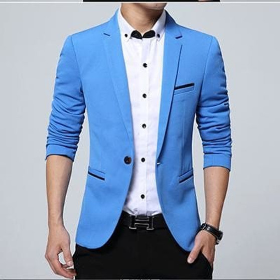 HCXY Fashion Men Blazer Casual Suits Slim Fit suit jacket Men Sping Costume Homme,Terno Masculin