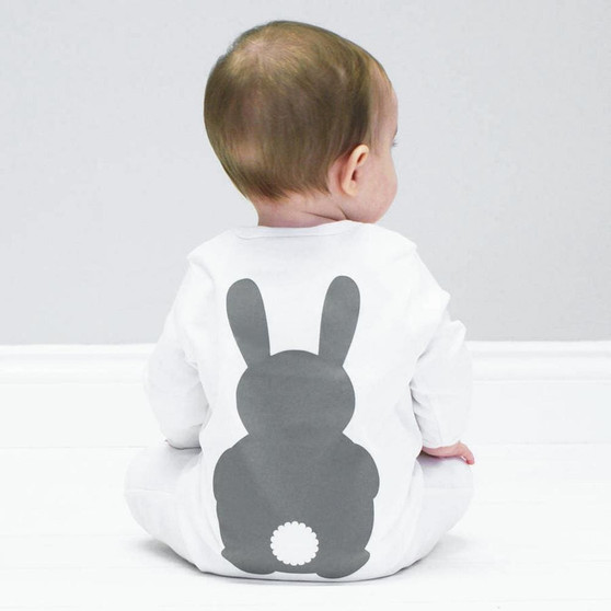 Baby Clothes Bunny Romper Winter Costumes Warm Newborn Kids Infant Rabbit Boys Girls Jumpsuit Long