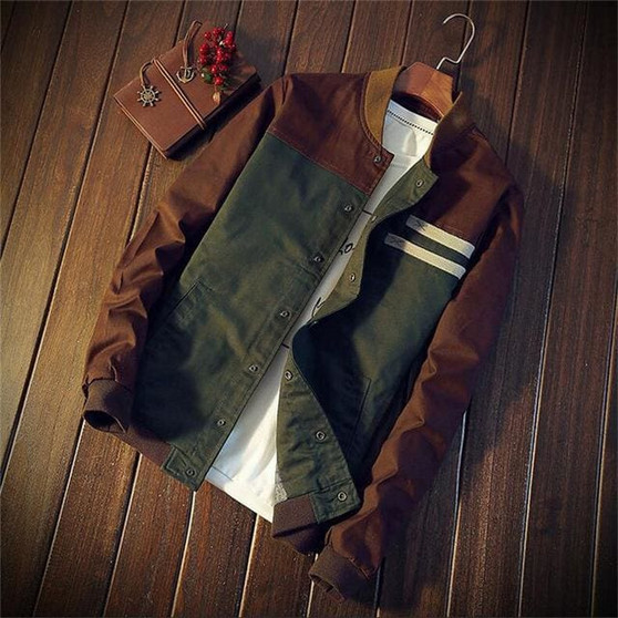 Mountainskin 4XL New Men's Jackets Autumn Military Men's Coats Fashion Slim Casual Jackets Male