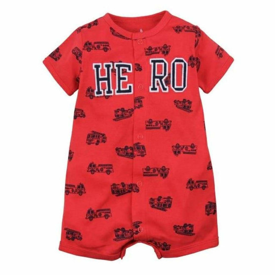 2018 Summer Short Sleeved Jumpsuit For Newborn Romper Character Baby Boy Clothes and  Baby Girl
