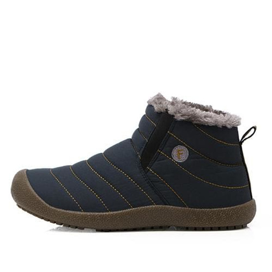 MVVT Super warm Men winter boots Unisex quality snow boots for men waterproof warm winter shoes