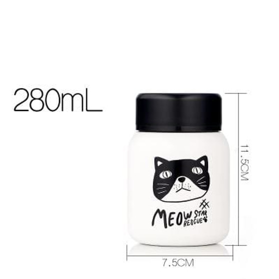 Cartoon Thermos Vacuum Cup Stainless Steel Vacuum Bottle Thermocup Thermal Mug Insulated Tumbler Tea