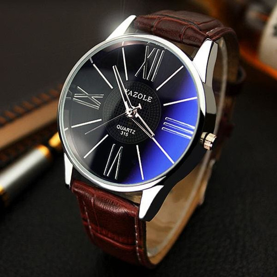 Mens Watches Top Brand Luxury 2017 Yazole Watch Men Fashion Business Quartz-watch Minimalist Belt