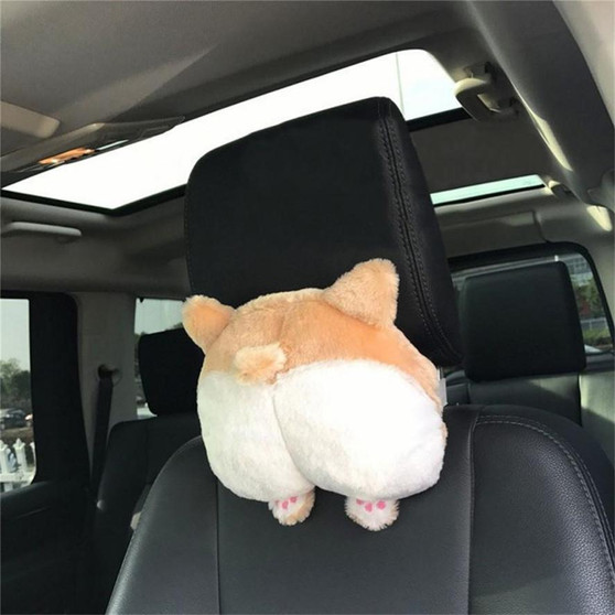 Corgi Butt Headrest