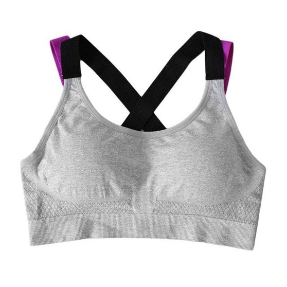 Fitness Yoga Fitness Training Running Gym Yoga Sports Women Padded Strappy Tank Top Sport Bra | FajasShapewear.com