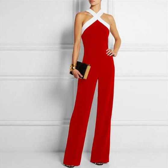 Zia Sexy Halter Jumpsuit