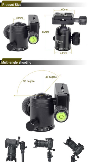 Mini Tripod Ball-Head