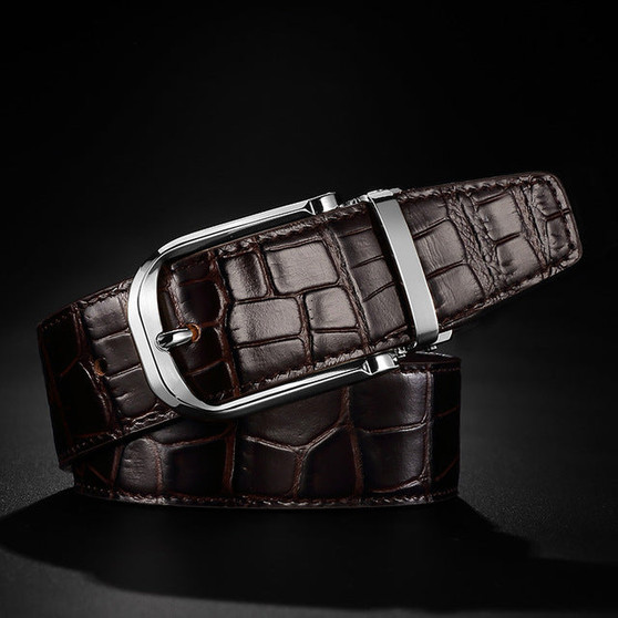 For men of taste...It´s for you, genuine leather belt, pin buckle.