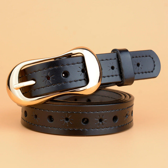 It's designed for beautiful women, leather belt for you...COME ON NOW!