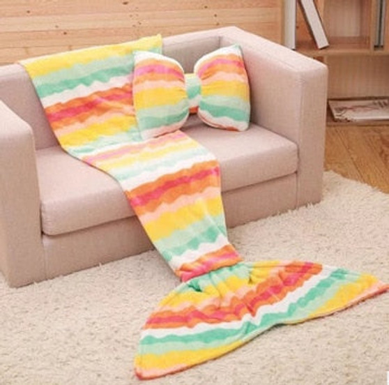 mermaid blanket adult fleece mermaid tail blanket mermaid blanket for children kids throw bed Wrap super soft sleeping bag