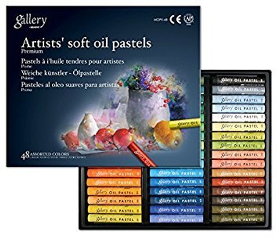 Mungyo Gallery Soft Oil Pastels Set of 48 - Assorted Colors