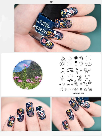 Nail Art Stamp Templates