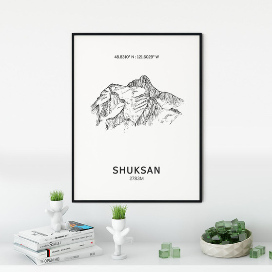 Mount Shuksan Poster Wall Art