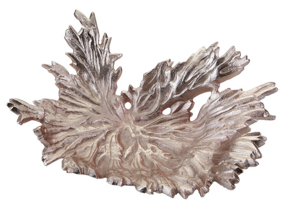 Rose Gold Rose Gold Star Leaf Bowl - Style: 7497944