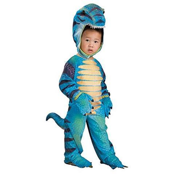 BFJFY Halloween Boys Dinosaur Cosplay Costume Tyrannosaurus Plush Costume