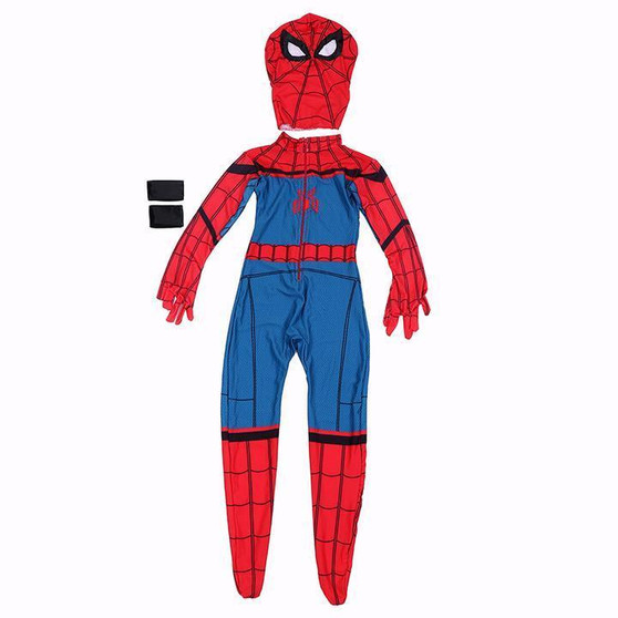 BFJFY Boys Spiderman Costume Superhero Zentai Halloween Cosplay Costume