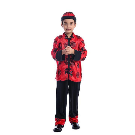 BFJFY Boys Chinese Nobel Costume Traditional Fancy Costume