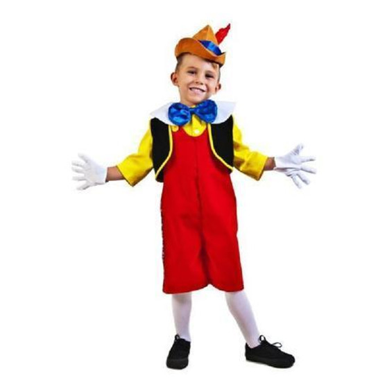 BFJFY Boys Wooden Puppet Pinocchio Cosplay Costume For Halloween