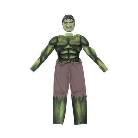 BFJFY Boys Hulk Muscle Cosplay Cloth Kids Avengers Superhero Movie Role Play Halloween Costumes